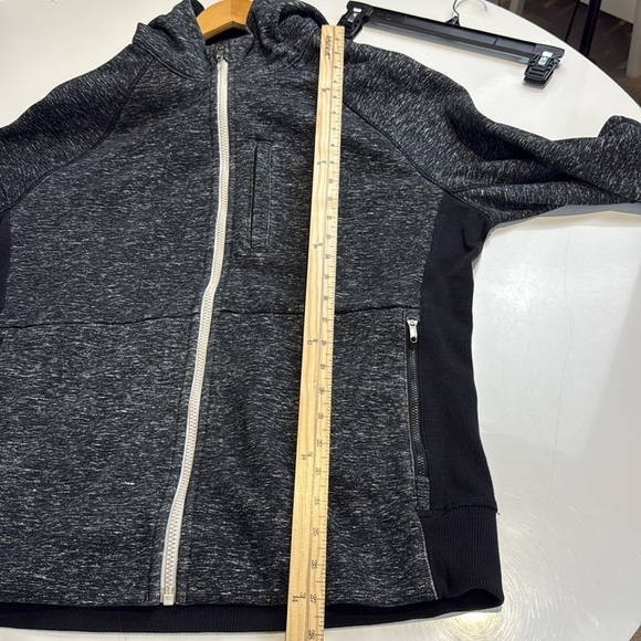 Lululemon Dark Gray Zip-Up Hoodie Size Large Men's - Picture 6 of 7